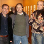 con Arnau Bataller, Lluis de Arquer, Alfonso Vilallonga, Josep Lluís i Falcó y Marc Vaíllo