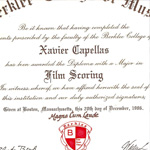 Berklee Film Scoring Diploma
