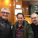 Luis Ivars, Xavi Capellas, JesÃºs Bola y Emilio AlquÃ©zar en Madrid, 2014