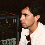 Prueba de sonido en la gira de Serrat, MÃ©xico 1992